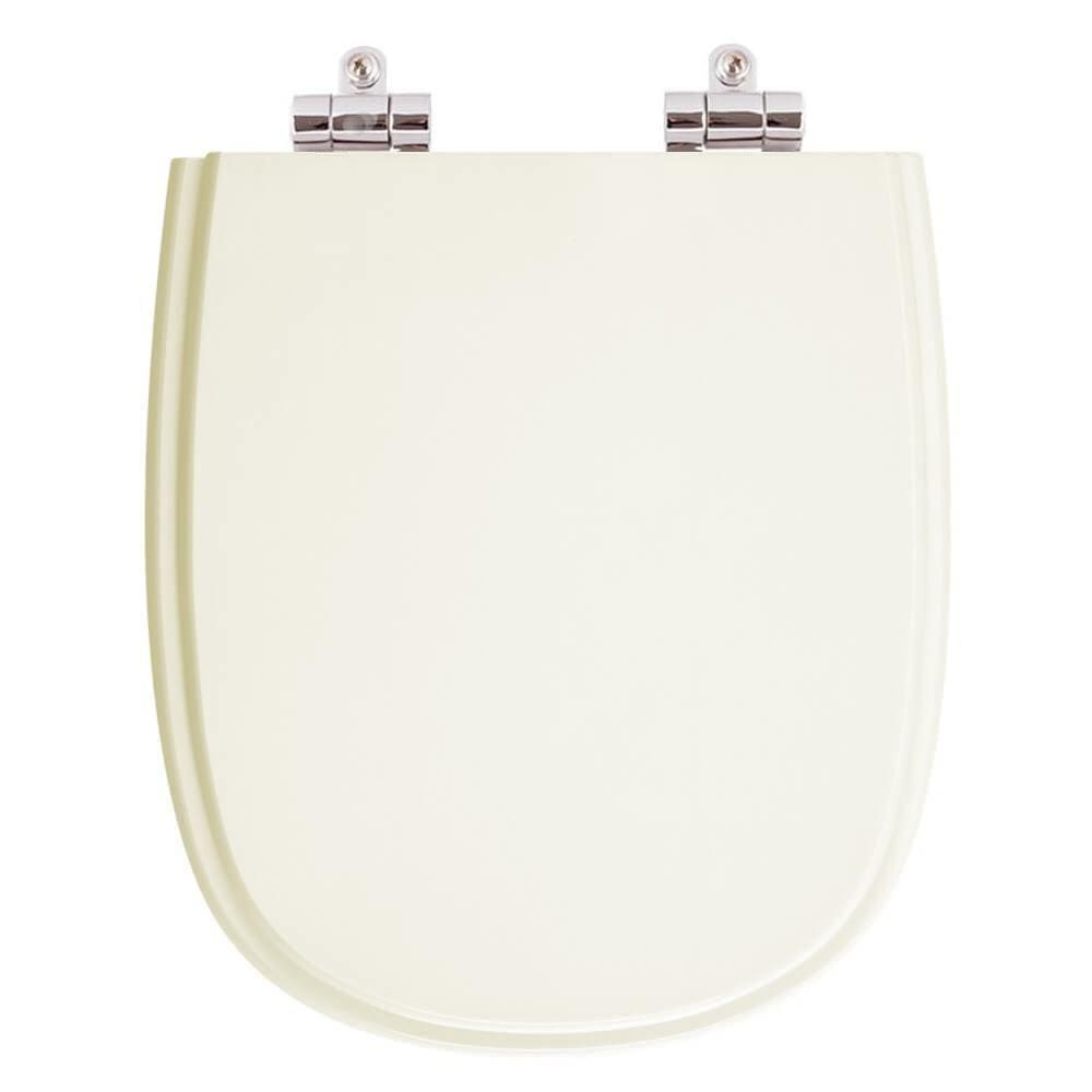 Assento Sanitário Poliester Soft Close Sabatini Palha para vaso Icasa 6lpf