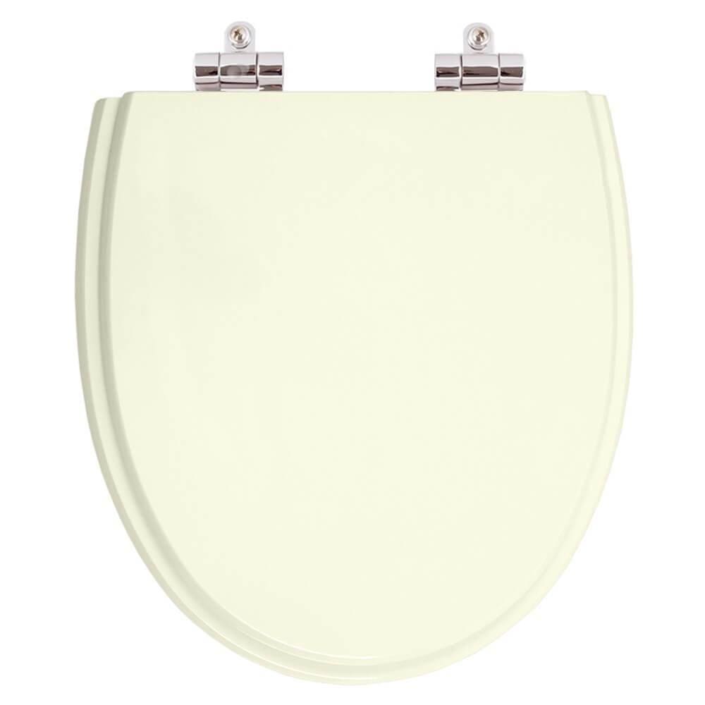 Tampa de Vaso com Amortecedor Eros Bege Claro para Bacia Incepa 6lpf