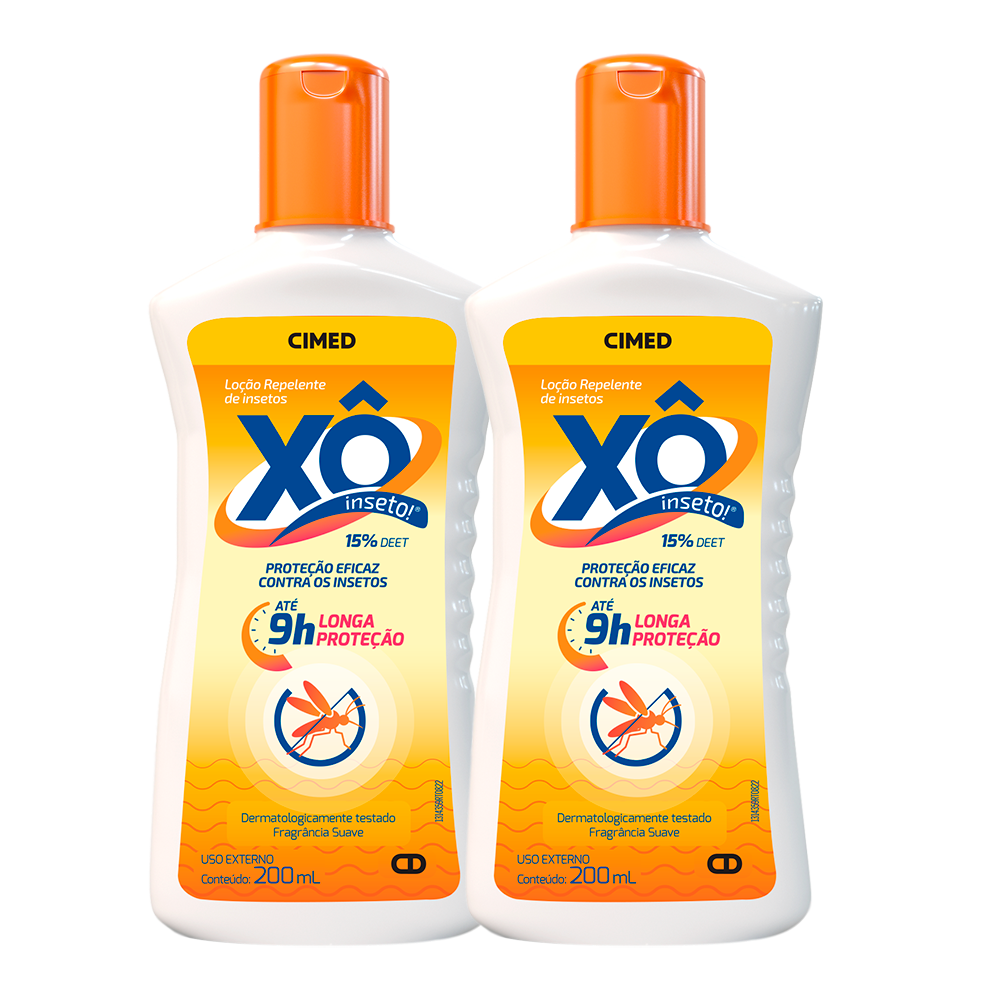 Xô Inseto Loção 200ml - Kit c/ 2 und