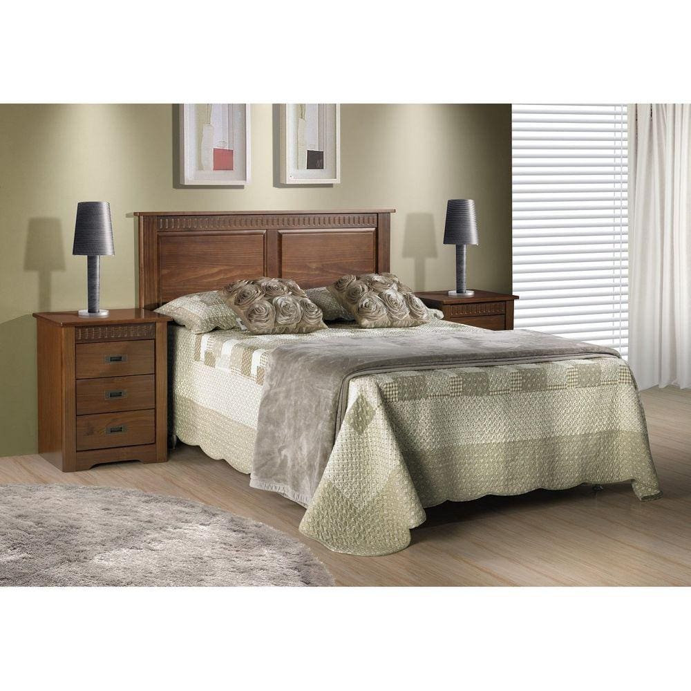 Cabeceira 160 para Cama Box Paris Amendoa