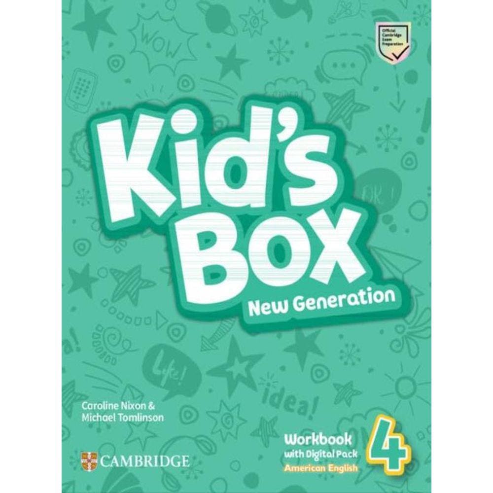 Kid`S Box New Generation 4 - Workbook With Digital Pack - American English