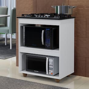 Balcão de Cozinha para Cooktop 4 Bocas Turim Kaiki