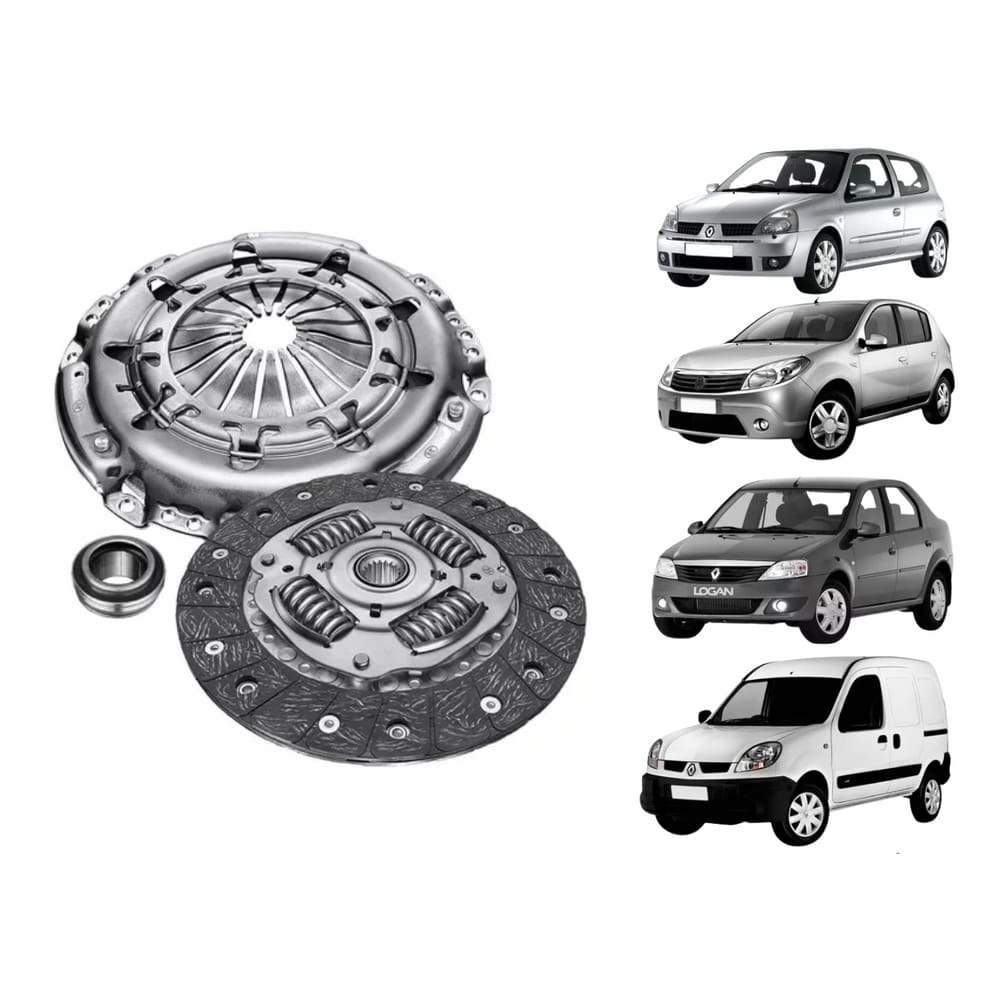 Kit Embreagem Renault Sandero 1.0 16V 180MM 2007 A 2014 Luk