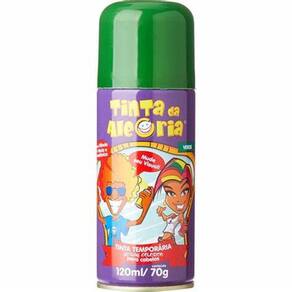 Spray Tinta Cabelo Tinta da Alegria Carnaval Festas 120ml