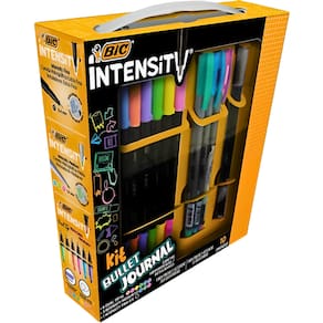 Kit Escolar Bullet Jornal Intensity Com 10 Peças Bic