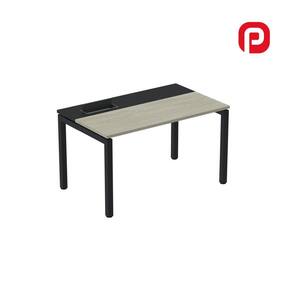 Mesa Plataforma para Coworking 140x792 Psc140 Nogueira Casablanca/Preto