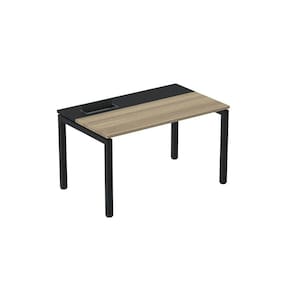 Mesa Plataforma para Coworking 160x792 Psc160 Noce Marromlle/Preto