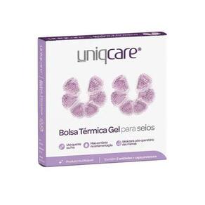 Bolsa Térmica Gel Para Seios Uniqcare Com Capa Flanelada