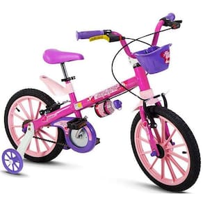 Bicicleta para menina Top Girls Aro 16 Nathor