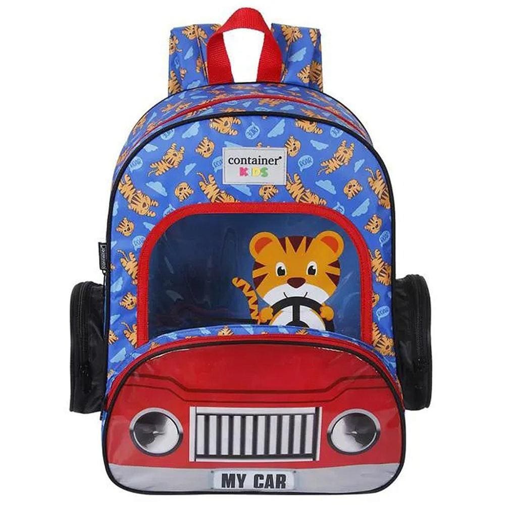 Mochila de Costas Dermiwill Container Kids My Car Azul