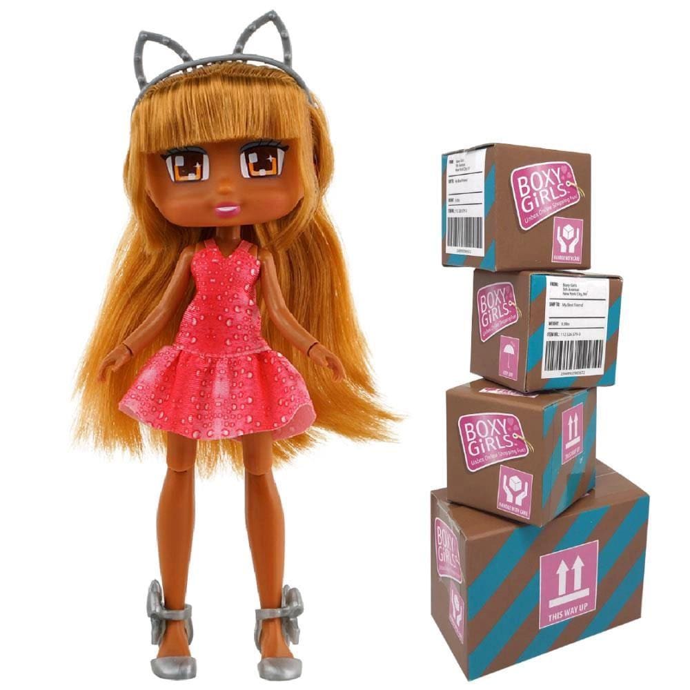 Boneca Boxy Girl Mila Temporada 2 Animal Moda Temática - Candide