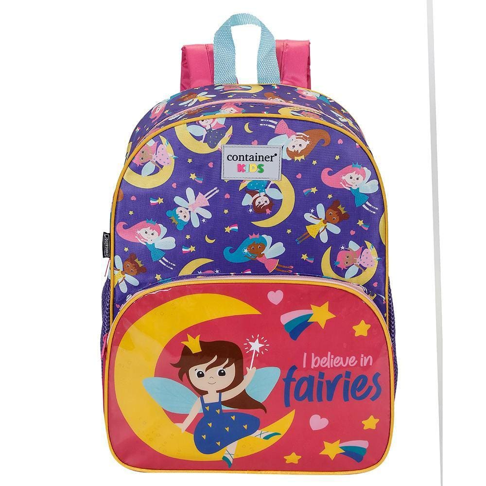 Mochila de Costas Dermiwill Container Kids Fadas Colorido