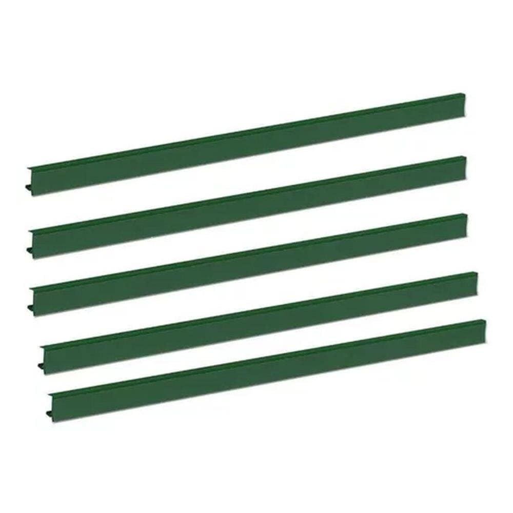 Porta Etiqueta Para Bandeja Gondola 92 Cm Verde Bandeira Kit