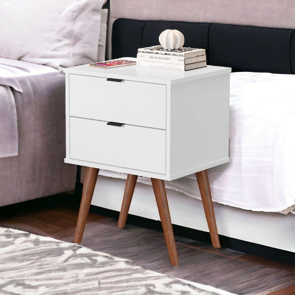 Mesa de Cabeceira JB 1818 Branco Bechara