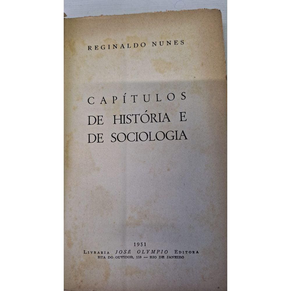 Capítulos de História e Sociologia
