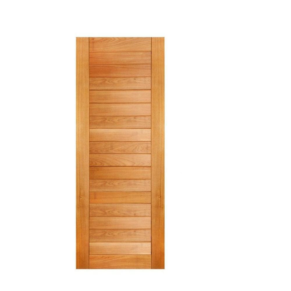 Folha de Porta 210x90cm Tauari Malta Mapaf Marrom-Claro
