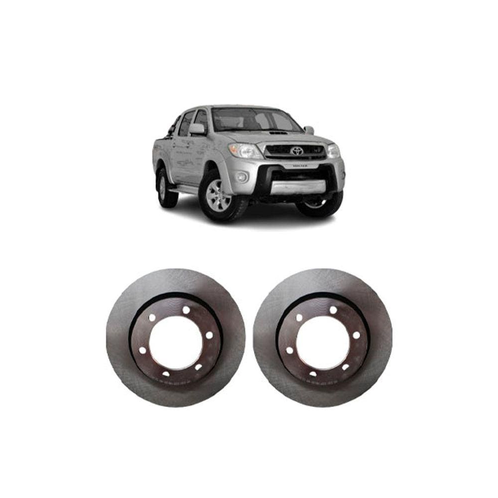 Disco De Freio Dianteiro Hilux (Ventilado)(319Mm 6 Furos)