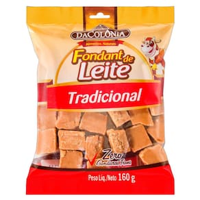 Rapadura Fondant de Leite DaColônia Tradicional 160g