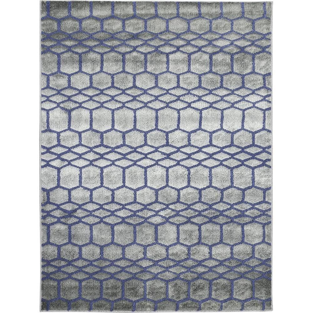 Tapete P/ Sala Attuale Silk Jeans 1,50x2,00 São Carlos