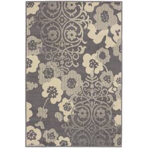 Tapete Para Sala Adana Floral 1,00x1,50 São Carlos