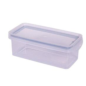 Porta Mantimento Hermético Trava Mais Retangular 875ml - Plasútil