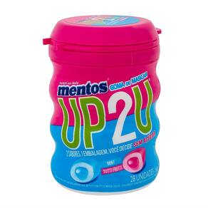 Chiclete Mentos UP2U Sabor Tutti Frutti Sweet Mint Sem Açúcar