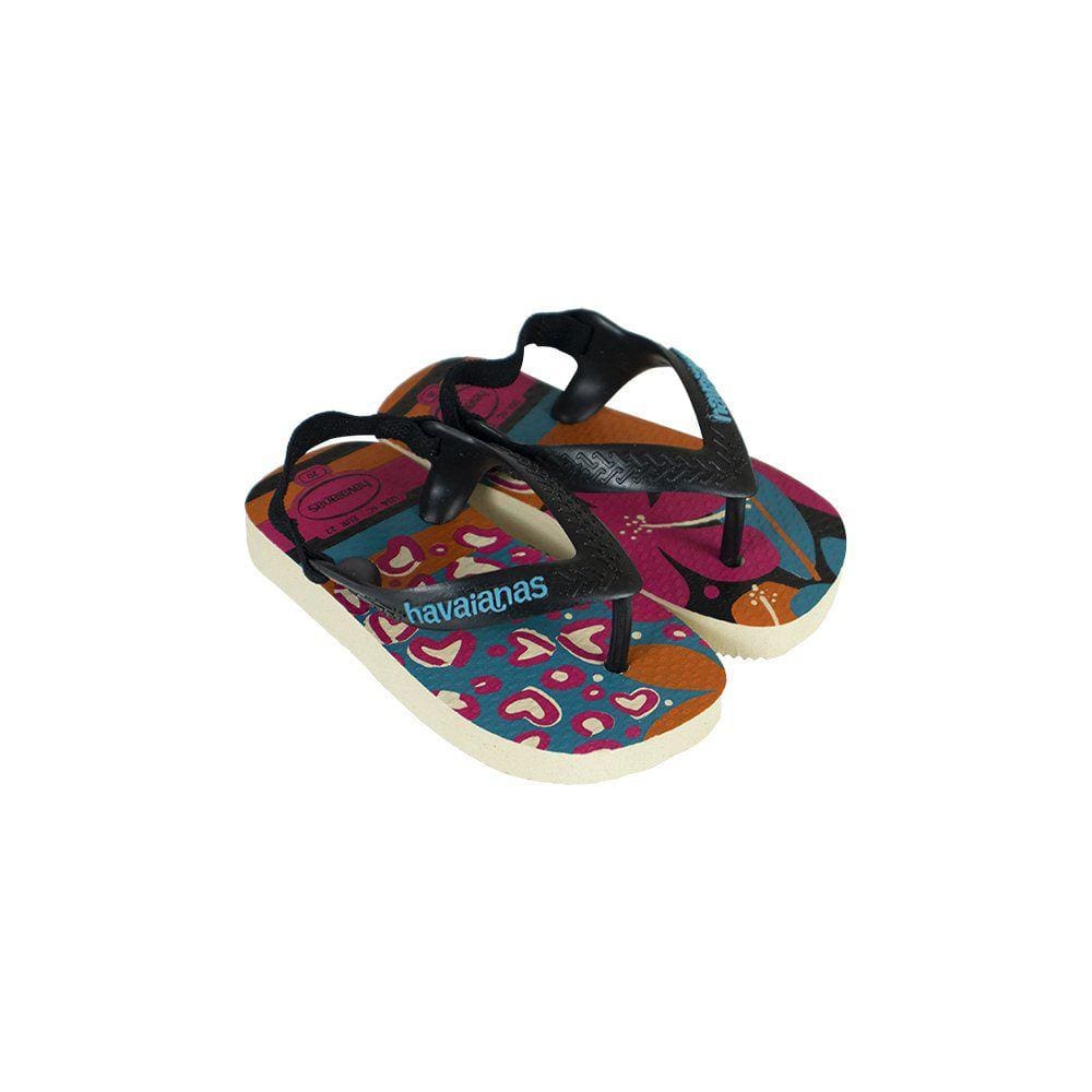 Sandalia havaiana best sale com salto anabela