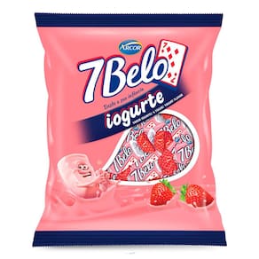 Bala Arcor 7 Belo Iogurte 100g