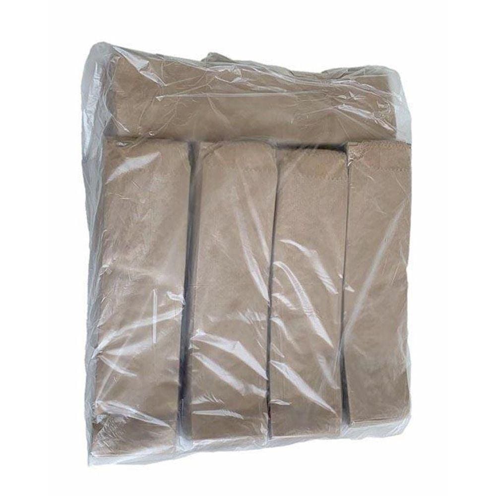 Saco De Papel Kraft 07/25Cm Para Talheres Pacote Com 6.000