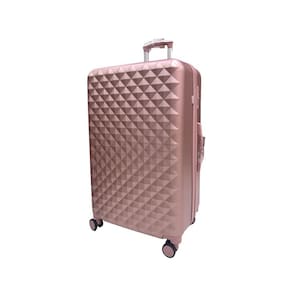 Mala Média 23Kg Expansível Rose Diamond Ultra Leve