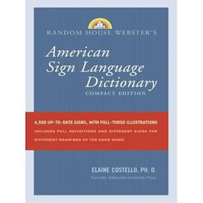 Random House Webster`S American Sign Language Dictionary