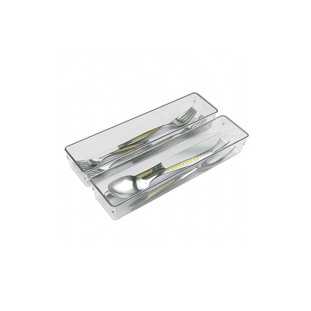 Organizador modular Pote Transp Gd Kit 2 po Acrimet ref 976