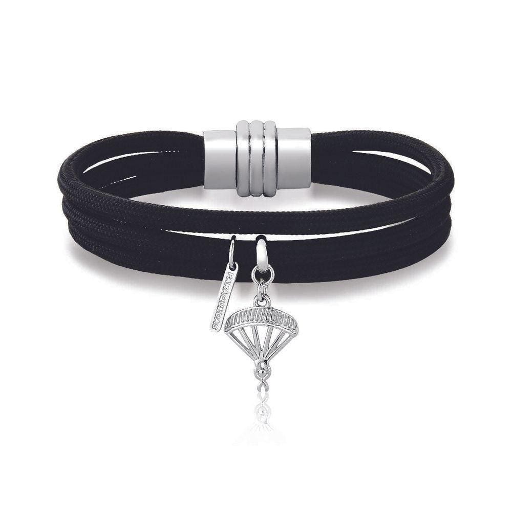 Pulseira Esportes Radicais Revestida Em Metal Prateado