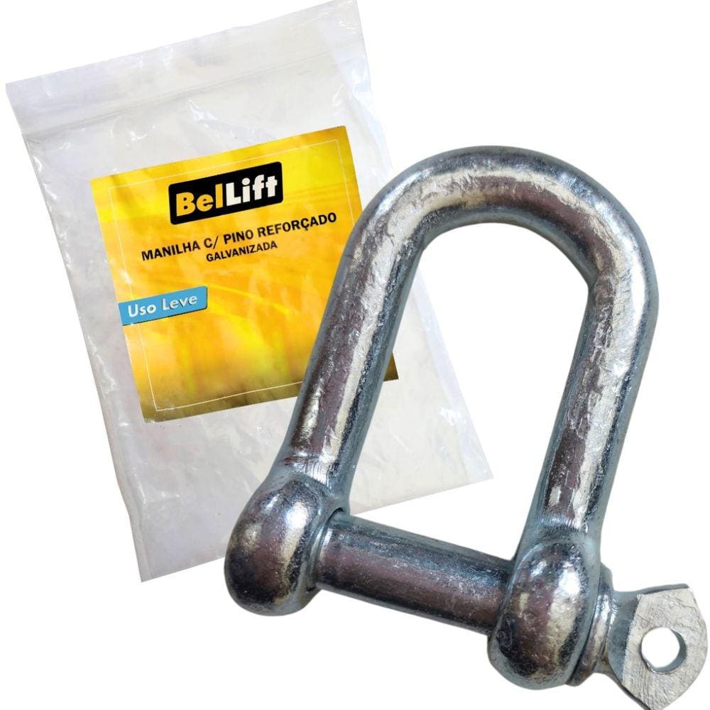 Manilha Reforcada Galvanizada 22mm Beltools