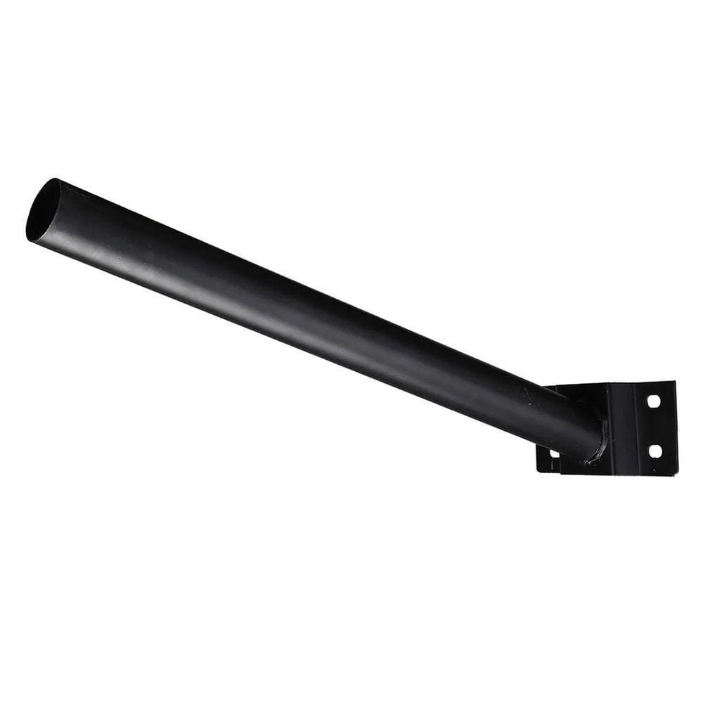 Suporte Luminaria Solar Barra Poste Aço Pintura Eletrostatica Rua Quintal Jardim Segurança Iluminaça