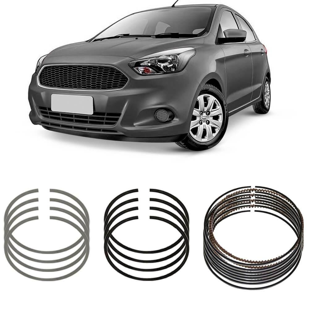 Jogo Anel Segmento STD Ford Ecosport 1.6 Fiesta 1.6 1.5