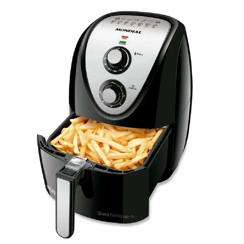 Air Fryer Mondial Fritadeira Elétrica Sem Óleo 5litros 1900w
