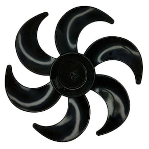 Hélice De Ventilador Mondial Black Premium 30cm Com 6 Pás