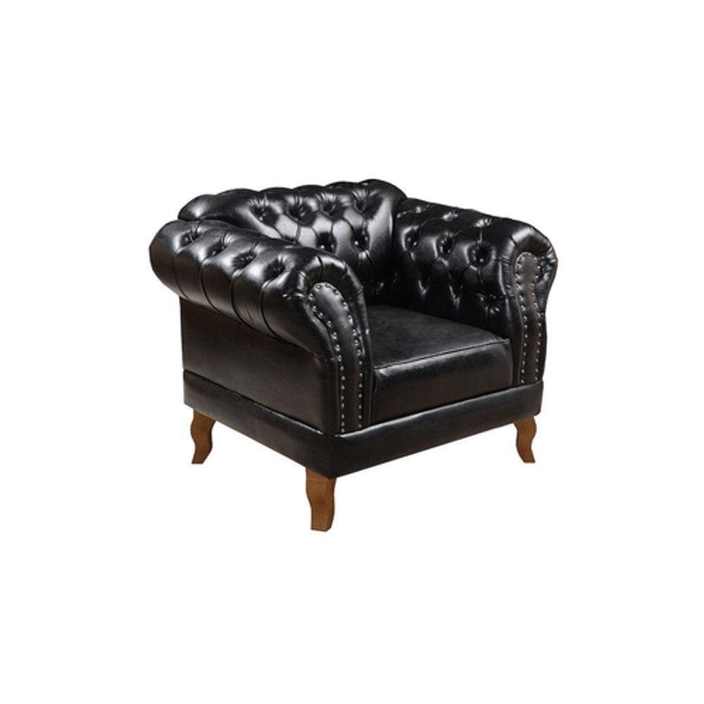 Poltrona Duque Courino Preto