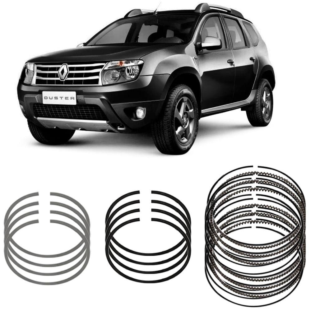 Jogo Anel Segmento STD Renault Duster Oroch Sandero 2.0 16V