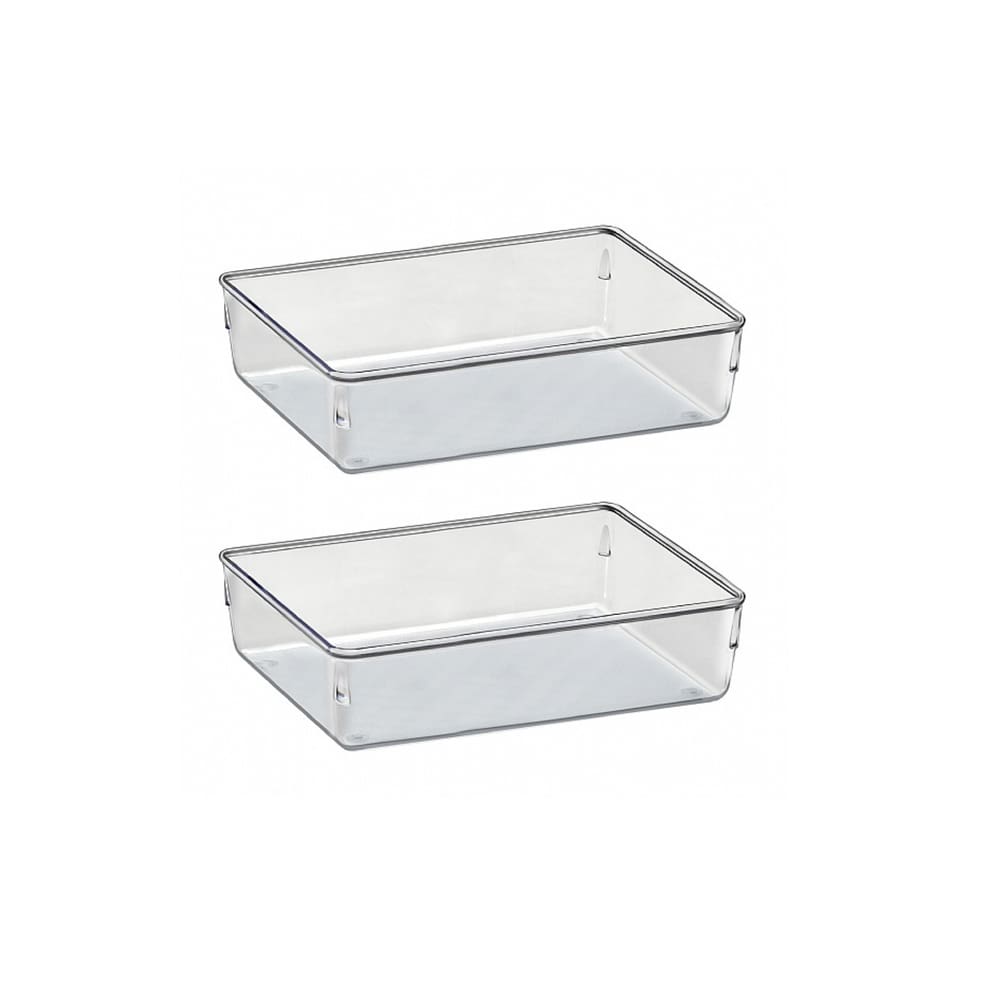 Organizador modular Pote Transp Gd Kit 2 po Acrimet ref 974
