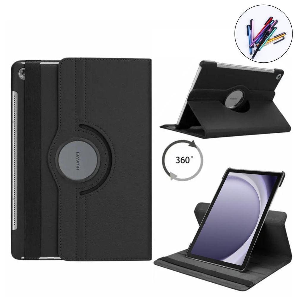 Capa Giratória + Caneta Para Tablet Samsung A9+ X216 X210
