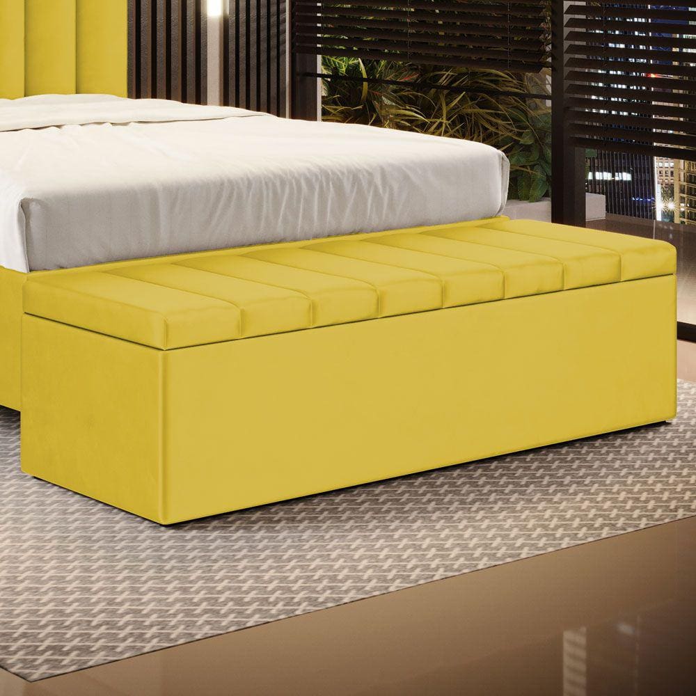 Calçadeira Navi 140 / N-035 Veludo Amarelo