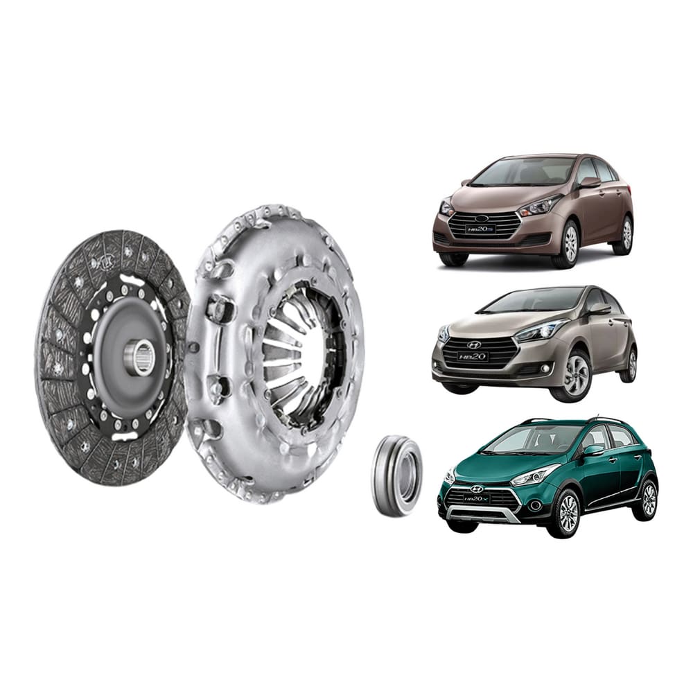 Kit Embreagem Hyundai Hb20X 1.6 16V Disco 200MM Lukrepset 2013 A 2019