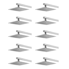 Ducha Chuveiro Slim 20x20 Kit 10 Unidades Suporte Parede Banheiro Area Externa Quintal Piscina
