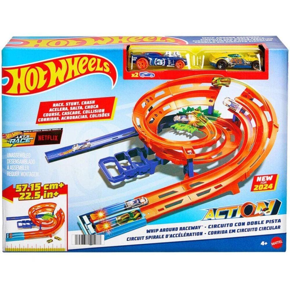 Hot Wheels Action Pista Corrida Circuito Circular Mattel