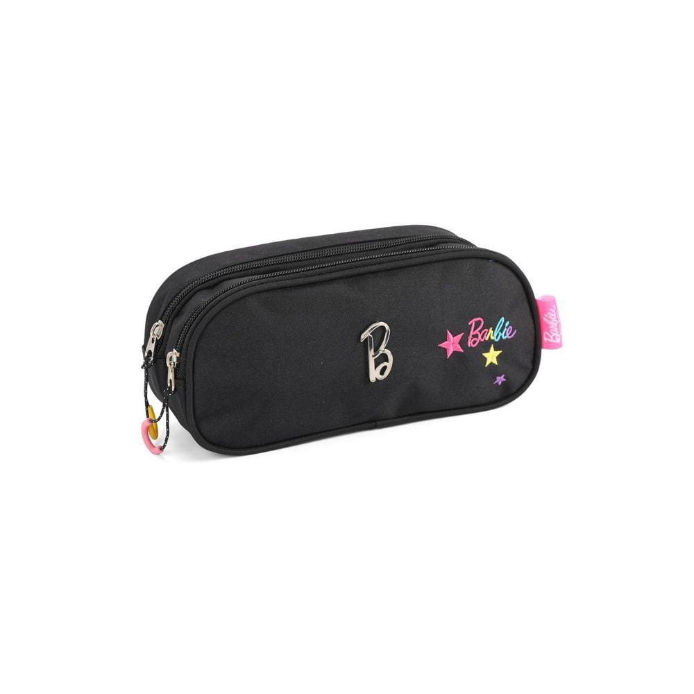 Estojo Barbie Luxcel Pink 11x23x8 cm Resistente