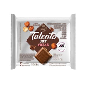 Chocolate Garoto Talento Diet