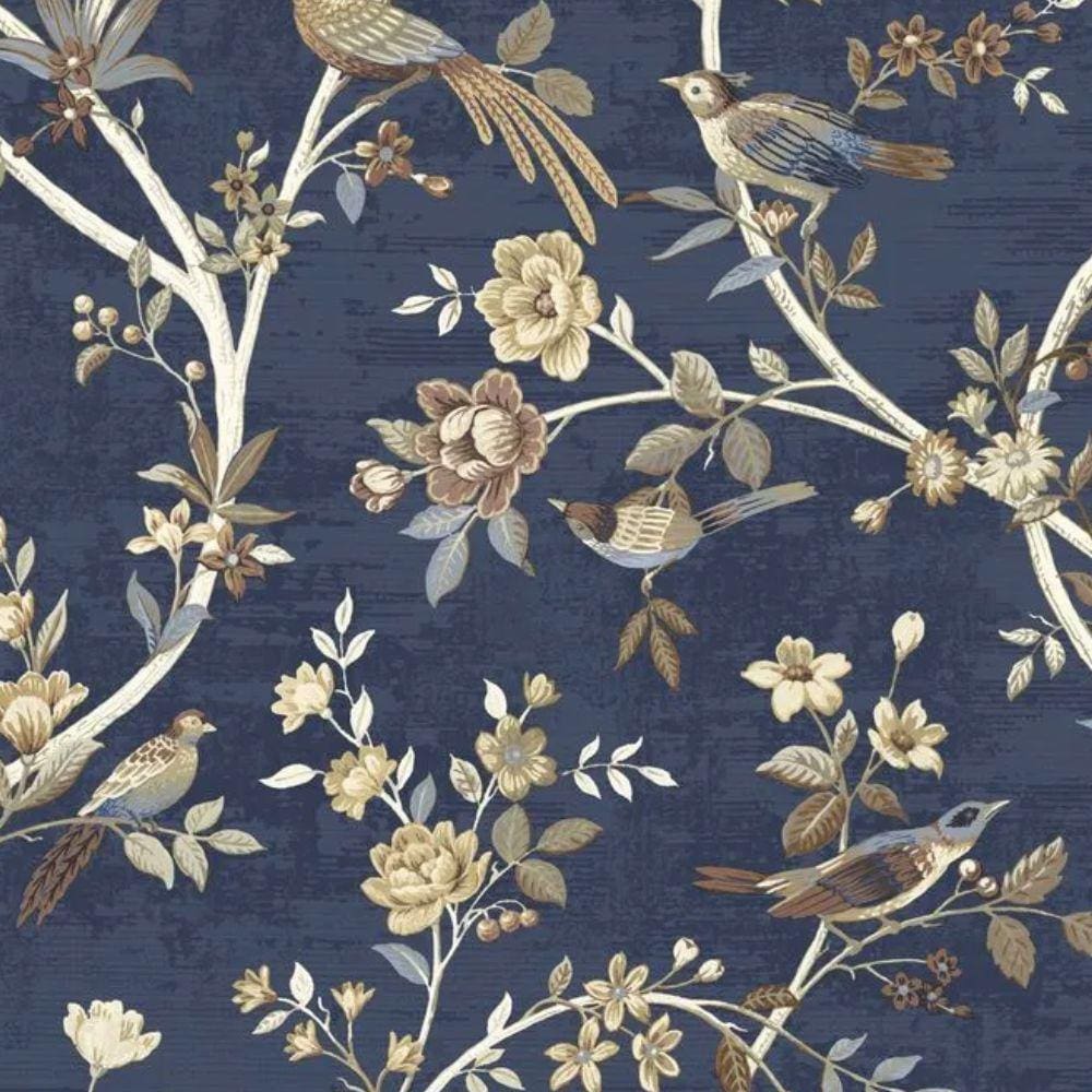 Papel de Parede Thema Animais Azul 28849