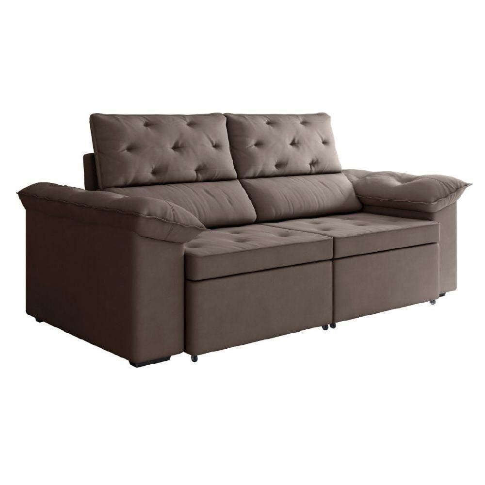 sofa retratil 3 lugares densidade 33